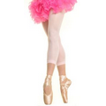 Plain Footless Tights - Pink